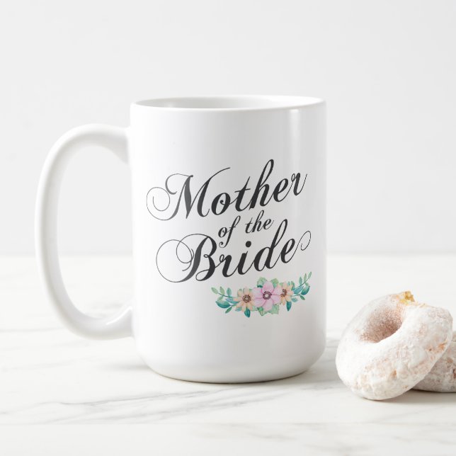 Mère du Mariage de mariée | Mug classique (Avec donut)