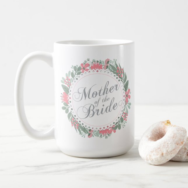 Mère du Mariage de mariée | Mug classique (Avec donut)