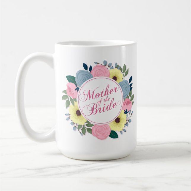 Mère du Mariage de mariée | Mug classique (Gauche)