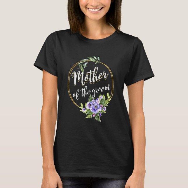 Mère du marié enterrement de vie de garçon T-shirt (Devant)