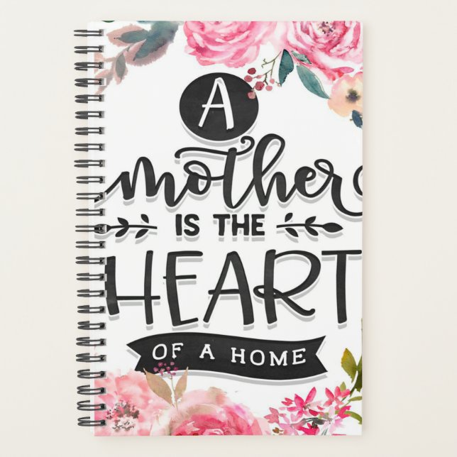 Mère est le coeur d'une maison Cadeau, Maman Cadea (Devant)