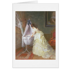 Mère et bébé, 1869 (huile sur le panneau)