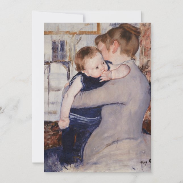 Mère et enfant Mary Cassatt (Devant)