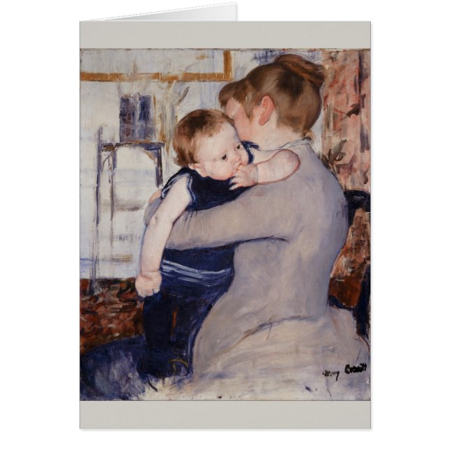 Mère et enfant Mary Cassatt (Devant)