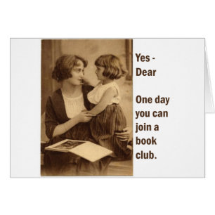 mère et fille de club de lecture