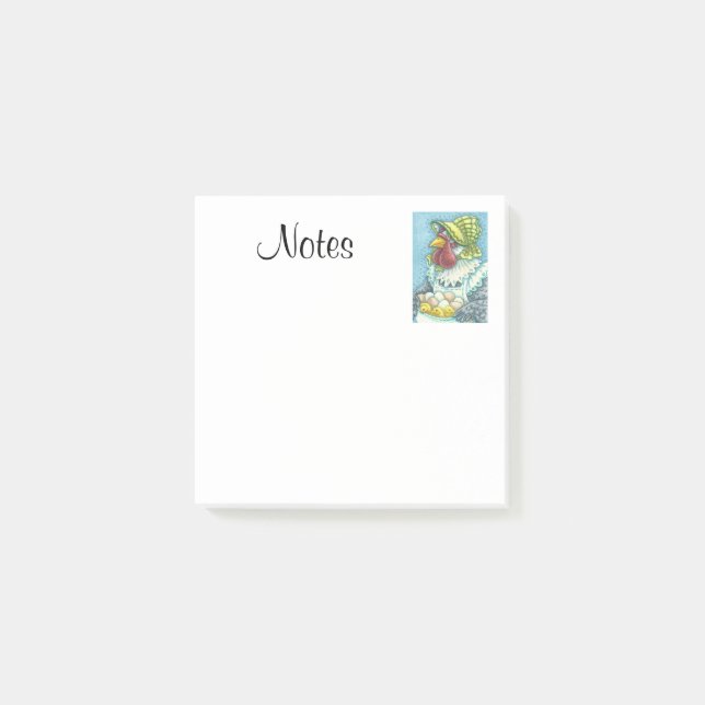 Mère Hen, PICKEN FARMER 3M Post-it® Notes (Devant)