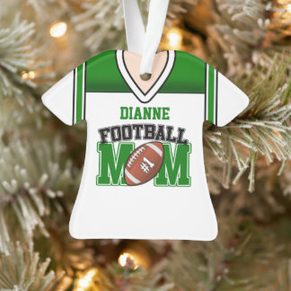 Mère Jersey de football blanc/vert