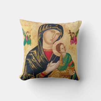 MÈRE MARIE ET BÉBÉ JÉSUS COUSSIN ART