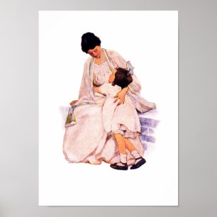 "Mère" par Jessie Willcox Smith Poster