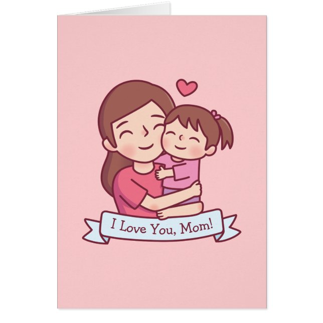 Mère Qui Acasse Enfant, Je T'Aime, Maman (Devant)