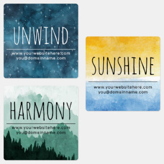 Mère Terre Essential Étiquettes à rouleaux à huile