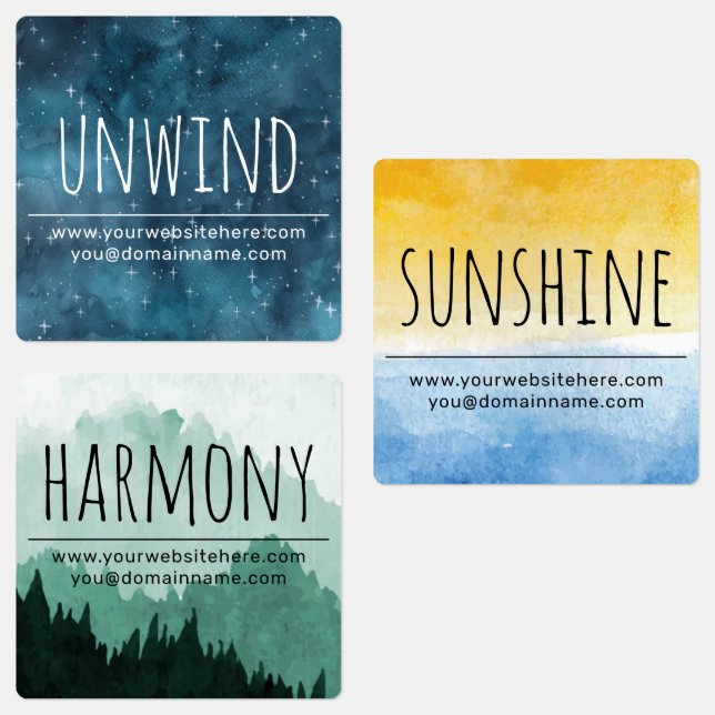 Mère Terre Essential Étiquettes à rouleaux à huile (Groupe)