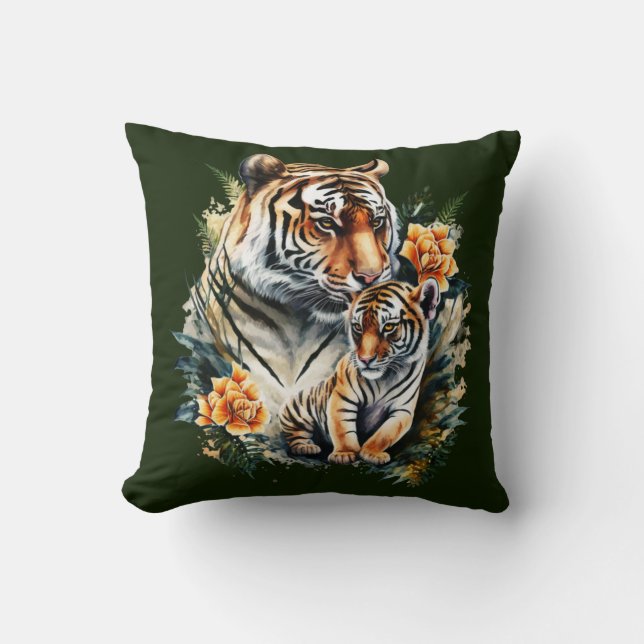 Mère Tigre avec son Coussin (Recto)