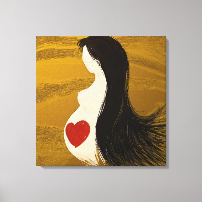 Mère, toile enveloppée (Recto)