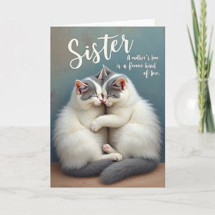 Mères Douillettes Aiment Carte de Sœur