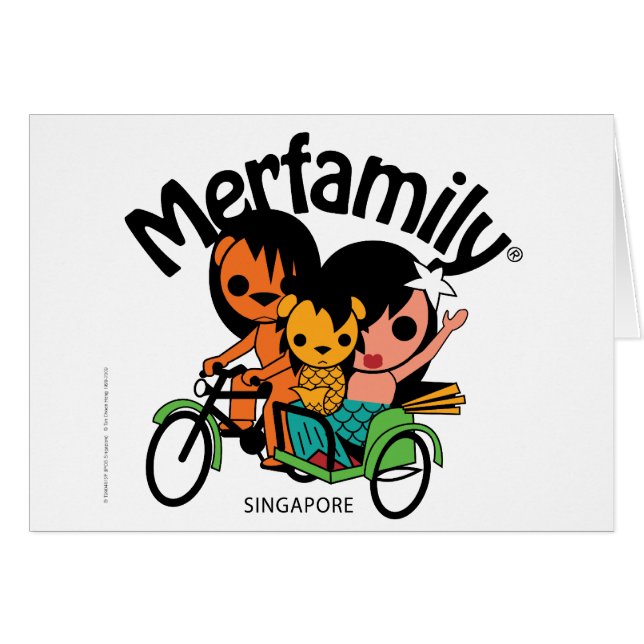 MERFAMILY® Singapore Trishaw (Devant horizontal)