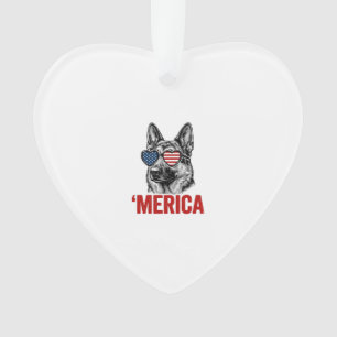 Merica Berger Allemand Drapeau Lunettes de Soleil 