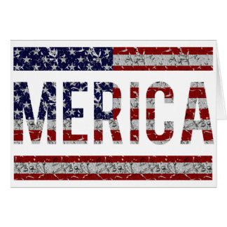 MERICA - Drapeau américain des Etats-Unis d'argot