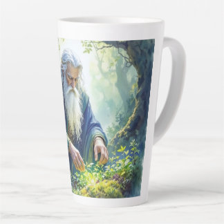 Merlin Practicing Herbalism Latte Mug