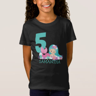 Mermaid 5e anniversaire Marina - De la mer T-shirt