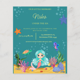 MERMAID ANNIVERSAIRE THÈME DE FÊTE POUR LES FILLES