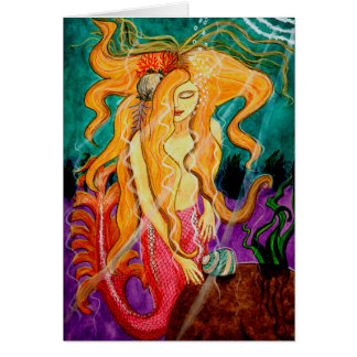 Mermaid Art - "Sanibel Siren" - par Carol Ochs
