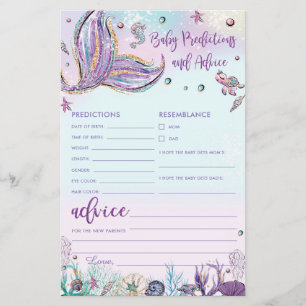 Mermaid Baby Predictions & Conseils Douche Jeu