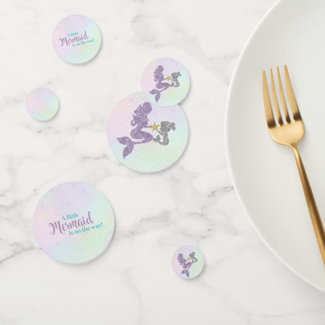 Mermaid Baby shower Confetti (Groupe)