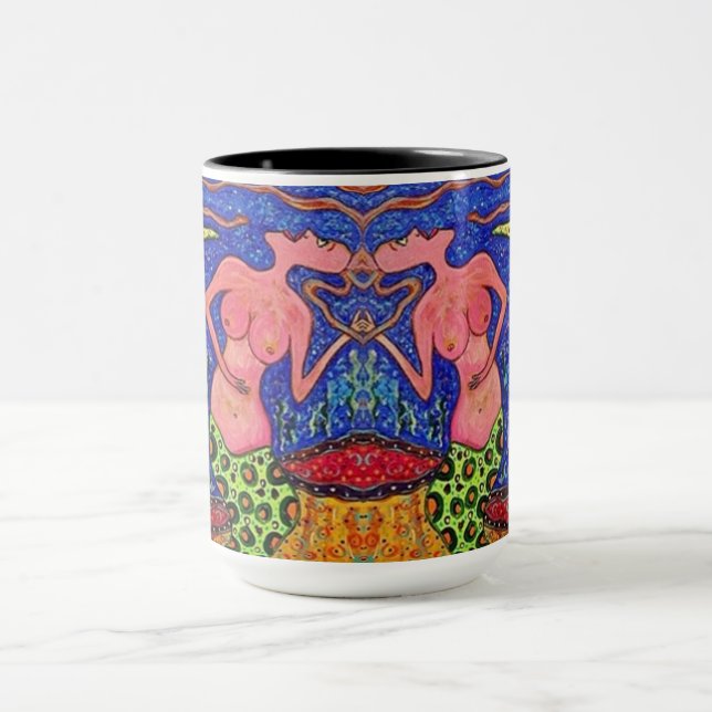 Mermaid Besties Twins Mug (Centre)
