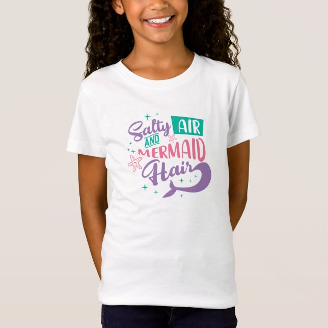Mermaid Cote enfants T-shirt (Devant)