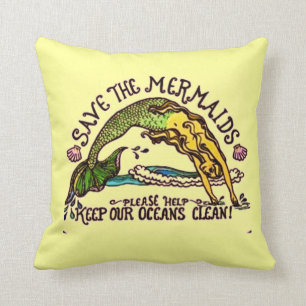 mermaid coussin
