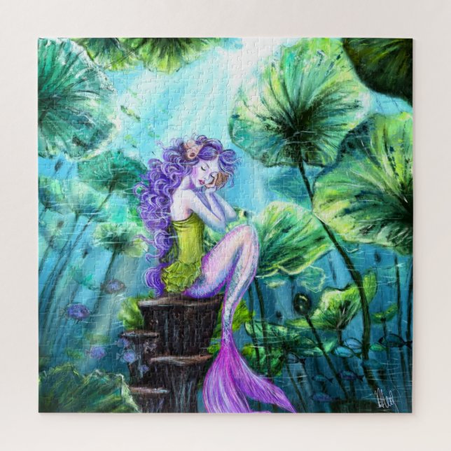 Mermaid Fantasy Jigsaw Puzzle (Vertical)