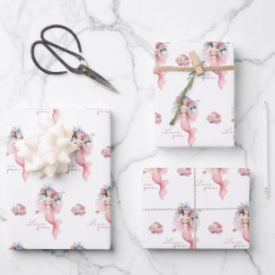 Mermaid I Love You Wrapping Papier Set