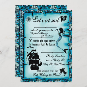 Mermaid, Invitations Du Parti Pirate