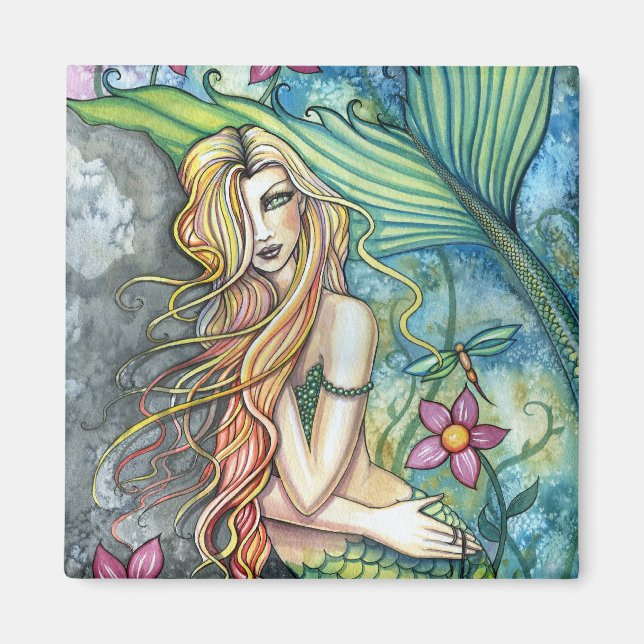 Mermaid Magnet par Molly Harrison (Devant)