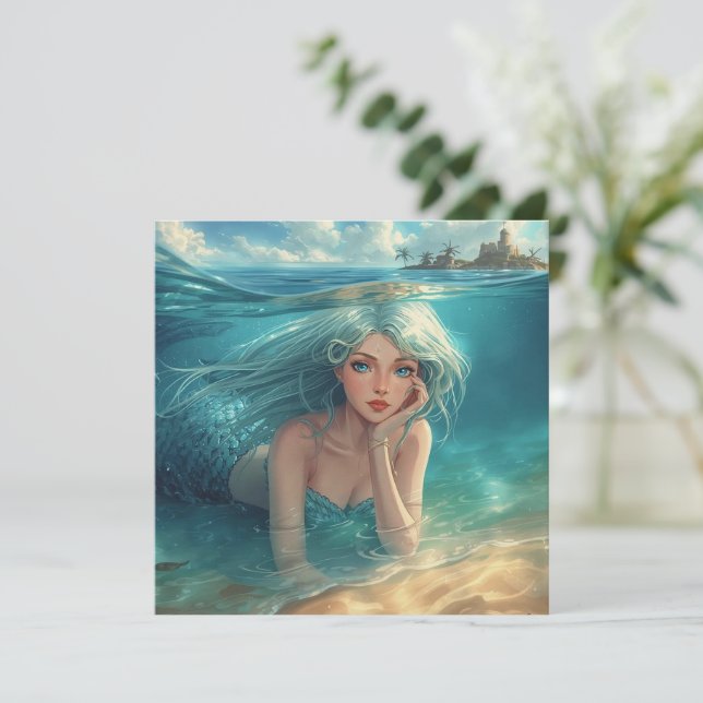 Mermaid of the Island Horizon (Debout devant)