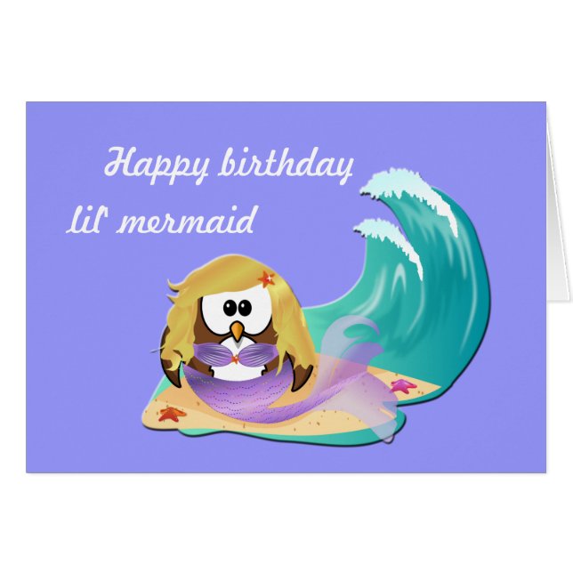 mermaid owl (Devant horizontal)