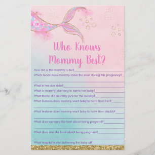 Mermaid Pink Gold Qui Connaît Mommy Meilleur Jeu