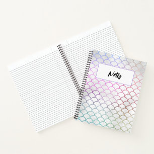 Mermaid Scales Carnet scolaire