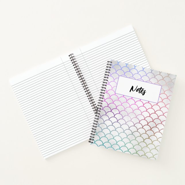 Mermaid Scales Carnet scolaire (Intérieur)