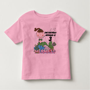 Mermaid T-shirts et cadeaux pour le 3ème anniversa