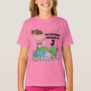 Mermaid T-shirts et cadeaux pour le 3ème anniversa
