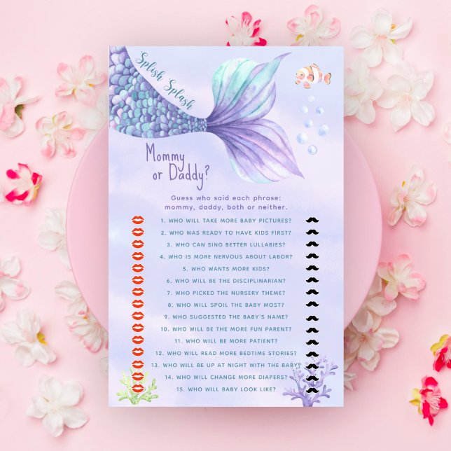 Mermaid Under the sea Maman ou papa jeu (Créateur téléchargé)