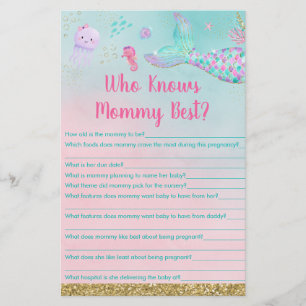 Mermaid Under The Sea Qui Connaît Mommy Meilleur J