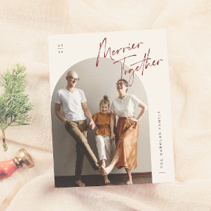Merrier Together Arch Photo Budget Noël