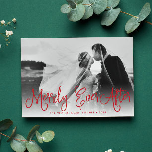 Merrily Jamais après la nouvelle mariée Carte phot