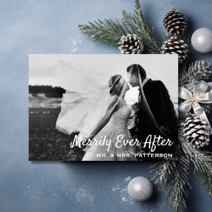 Merrily Jamais après la nouvelle mariée Carte phot