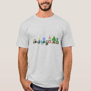 Merry Chrismukkah Graphic Fun T-Shirt