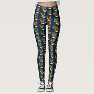 Merry Chrismukkah Leggings