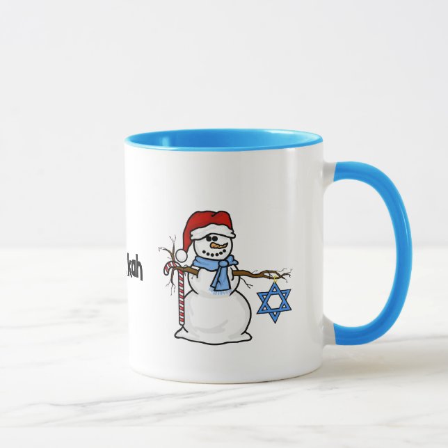 Merry Chrismukkah Snowman Mug (Droite)